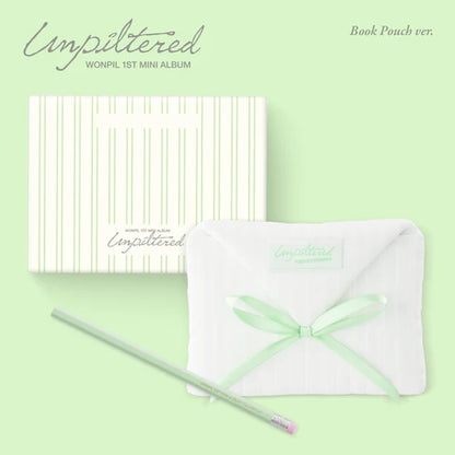 WONPIL (DAY6) - UNPILTERED 1ER MINI ÁLBUM [VERSIÓN LIBRO-ESTUCHE]
