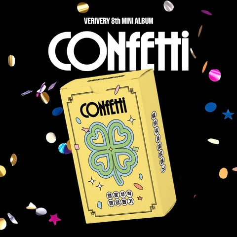 VERIVERY - CONFETTI 8TH MINI ALBUM [LUCKYCHARM VER.]