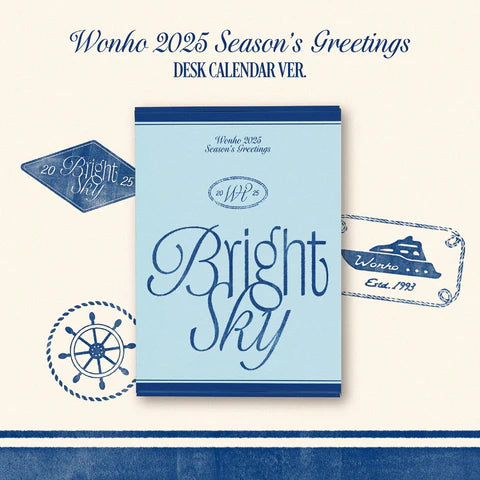 WONHO - 2025 SEASON'S GREETINGS [BRIGHT SKY]