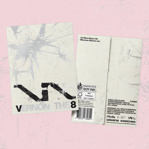 V8 (SEVENTEEN) - 1ST MINI ALBUM [WEVERSE ALBUM VER.]