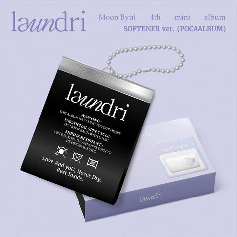 MOONBYUL (MAMAMOO) - LAUNDRI 4TH MINI ALBUM [SOFTENER VER.]