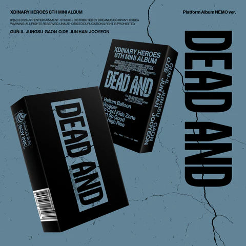 XDINARY HEROES - DEAD AND 8TH MINI ÁLBUM [PLATAFORM VER.]