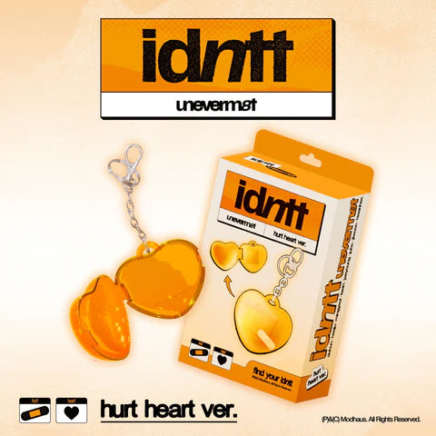 IDNTT - UNEVERMENT MINI 2 ÁLBUM [EDICIÓN LIMITADA HURT HEART VER.]