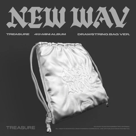 TREASURE - NEW WAV 4TH MINI ALBUM [DRAWSTRING BAG VER.]