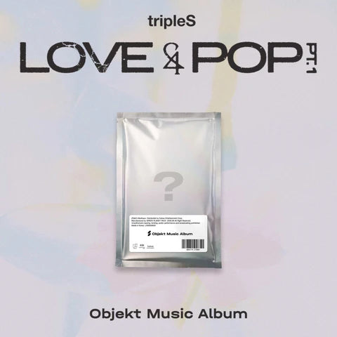 (PRE-ORDER) TRIPLES - LOVE & POP PT.1 ALBUM [OBJEKT MUSIC ALBUM]