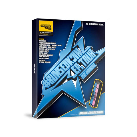 (PRE-ORDER) JIN #RUNSEOKJIN EP.TOUR IN GOYANG CHALLENGE BOOK