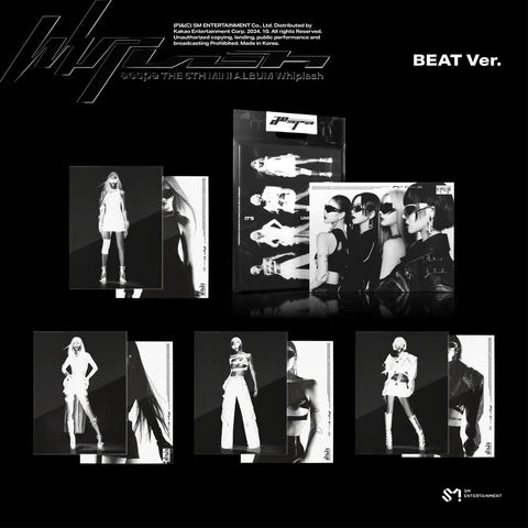 AESPA - WHIPLASH 5TH MINI ALBUM [BEAT VER.]