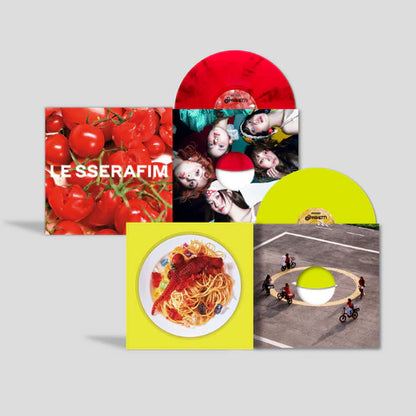 (PRE-ORDER) LE SSERAFIM - SPAGHETTI 1ST SINGLE ALBUM [VINYL VER.]