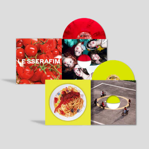 (PRE-ORDER) LE SSERAFIM - SPAGHETTI 1ST SINGLE ALBUM [VINYL VER.]