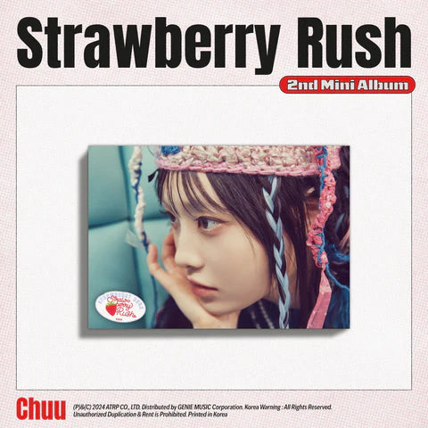 CHUU - STRAWBERRY RUSH 2ND MINI ALBUM [STAYG ALBUM VER.]