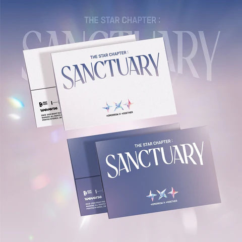 TOMORROW X TOGETHER (TXT) - THE STAR CHAPTER: SANCTUARY ALBUM [WEVERSE VER.]