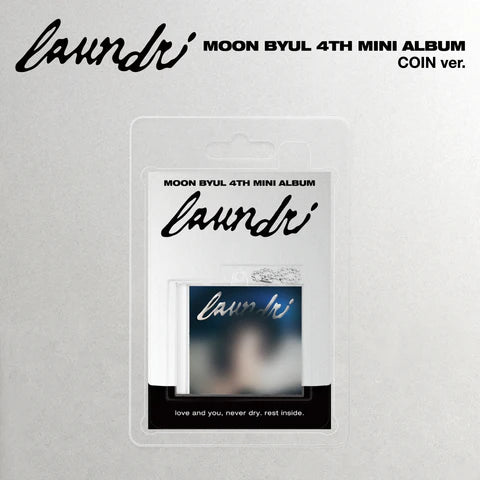 MOONBYUL (MAMAMOO) - LAUNDRI 4TH MINI ALBUM [COIN VER.]
