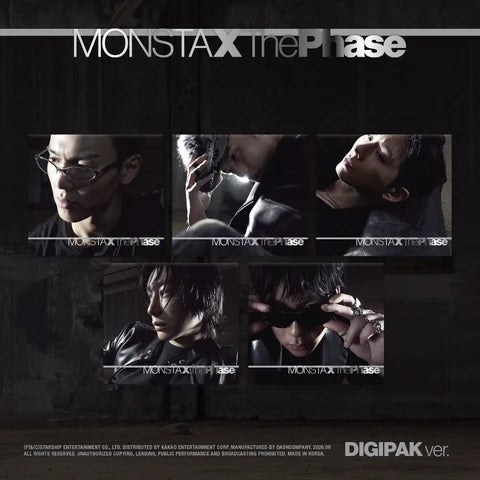 MONSTA X - THE PHASE EP ALBUM [DIGIPACK VER.]