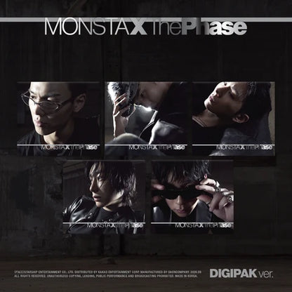 MONSTA X - THE PHASE EP ALBUM [DIGIPACK VER.]