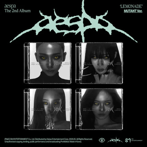 (PRE-ORDER) AESPA - LEMONADE 2ND ALBUM [MUTANT VER.]