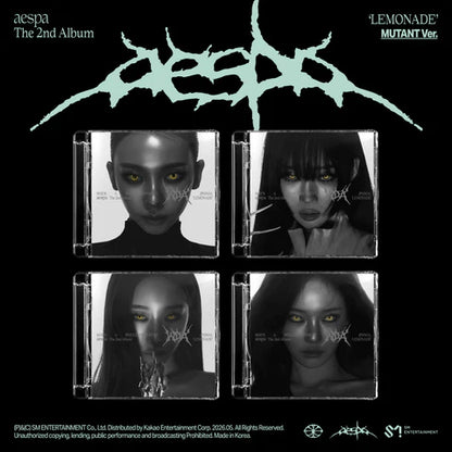 (PRE-ORDER) AESPA - LEMONADE 2ND ALBUM [MUTANT VER.]