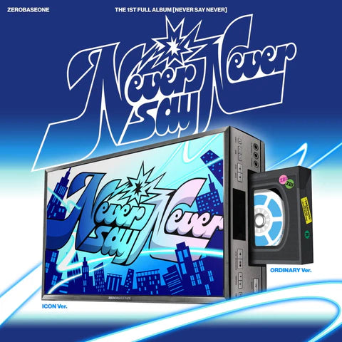 ZEROBASEONE - NEVER SAY NEVER 1ST FULL ALBUM [PHOTOBOOK VER.]