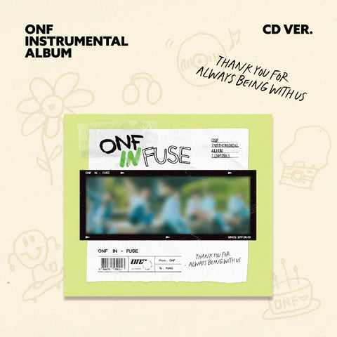 ONF - INSTRUMENTAL ALBUM INFUSE [CD VER.]