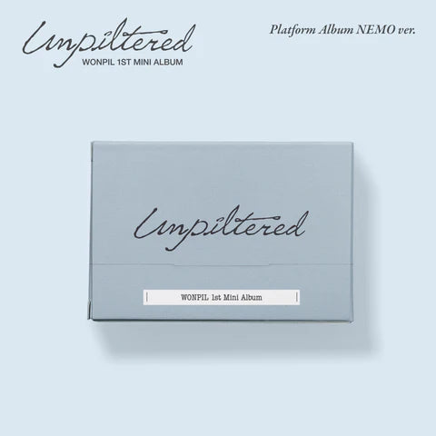 WONPIL (DAY6) - UNPILTERED 1ER MINI ÁLBUM [VER. PLATAFORMA]