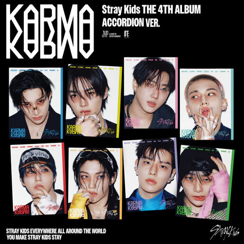 STRAY KIDS - KARMA 4TH ALBUM [ACCORDION VER.]