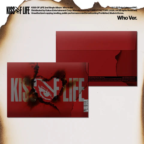 KISS OF LIFE - WHO IS SHE 2ND SINGLE ALBUM [WHO VER.]