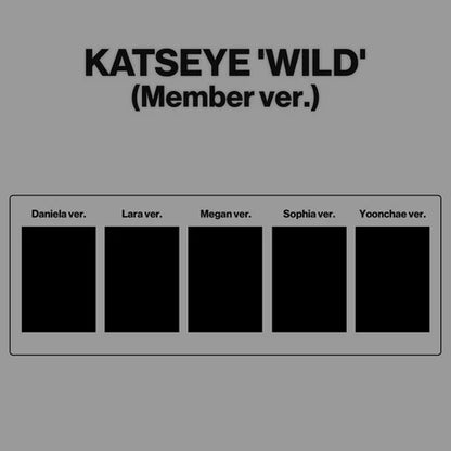 (PRE-ORDER) KATSEYE - WILD EP ALBUM  [MEMBER VER.] POB
