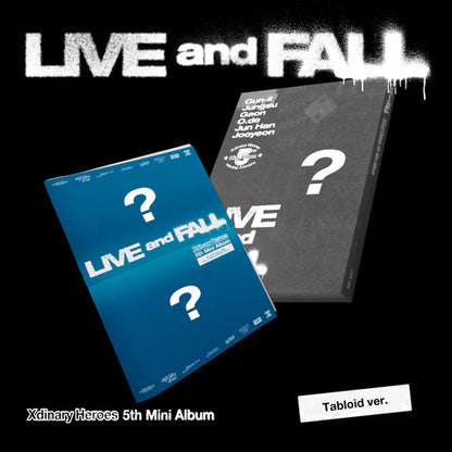 XDINARY HEROES - LIVE AND FALL 5TH MINI ALBUM [TABLOID VER.]