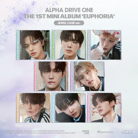 ALPHA DRIVE ONE - EUPHORIA 1ST MINI ALBUM [JEWEL CASE VER.]