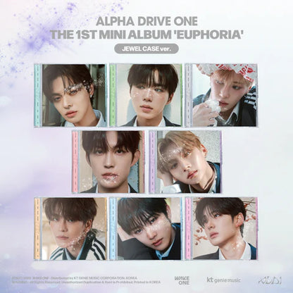 ALPHA DRIVE ONE - EUPHORIA 1ST MINI ALBUM [JEWEL CASE VER.]