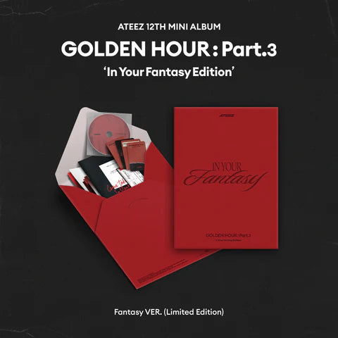 ATEEZ - GOLDEN HOUR: PART.3 IN YOUR FANTASY EDITION 12TH MINI ALBUM [LIMITED EDITION FANTASY VER.]