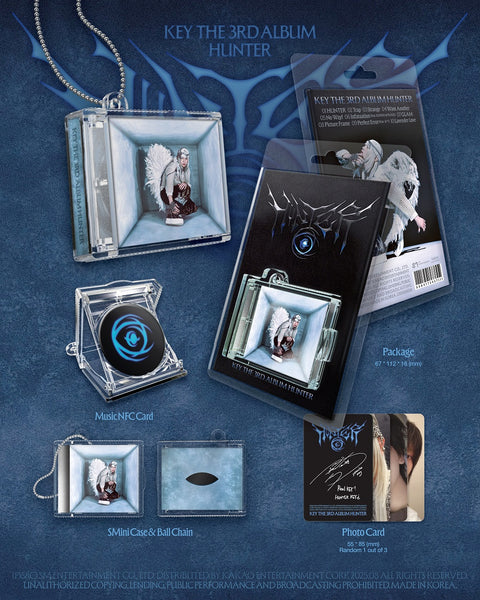 KEY (SHINEE) - HUNTER 3RD ALBUM [SMINI VER.]