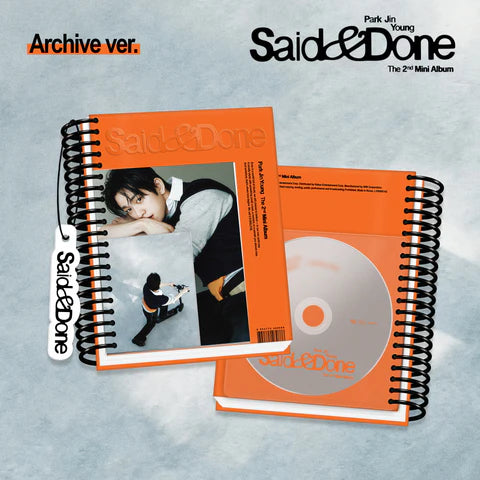 (PRE-ORDER) PARK JI-YOUNG (GOT7) - SAID & DONE 2ND MINI ALBUM [ARCHIVE VER.]