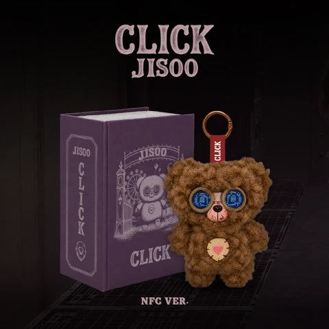 (PRE-ORDER) JISOO (BLACKPINK) - CLICK SINGLE ALBUM [BABY BEAR NFC VER.]