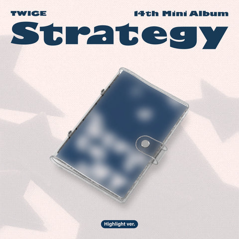 TWICE - STRATEGY 14TH MINI ALBUM [HIGHLIGHT VER.]