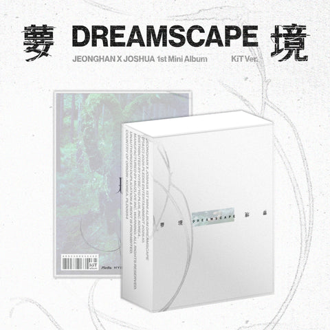 (PRE-ORDER) JEONGHAN X JOSHUA (SEVENTEEN) - DREAMSCAPE 1ST ALBUM [KIT VER.]