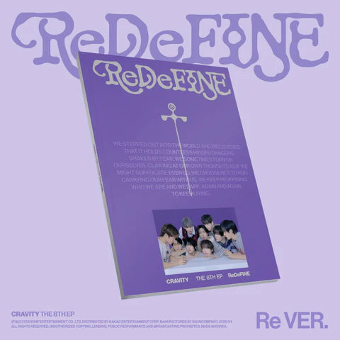CRAVITY - REDEFINE 8TH MINI ALBUM [RE VER.]