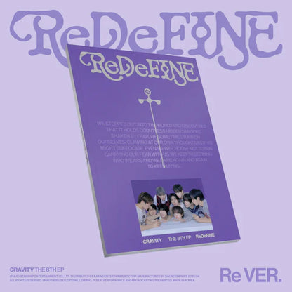 CRAVITY - REDEFINE 8TH MINI ALBUM [RE VER.]