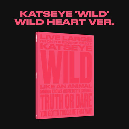 KATSEYE - WILD EP ALBUM [WILD HEART VER. INTERNATIONAL RETAILER EXCLUSIVE]