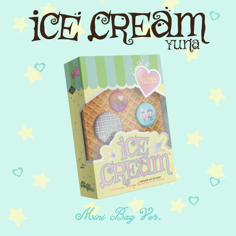 YUNA (ITZY) - ICE CREAM 1.er MINI ÁLBUM [VERSIÓN MINI BOLSO]