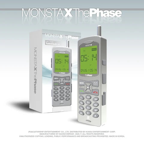 (PRE-ORDER) MONSTA X - THE PHASE EP ALBUM [MX-0514 TABLE CLOCK LIMITED VER.]
