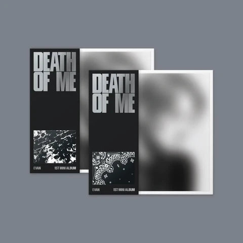 EVAN - DEATH OF ME 1ST MINI ALBUM [BANDANA VER.]