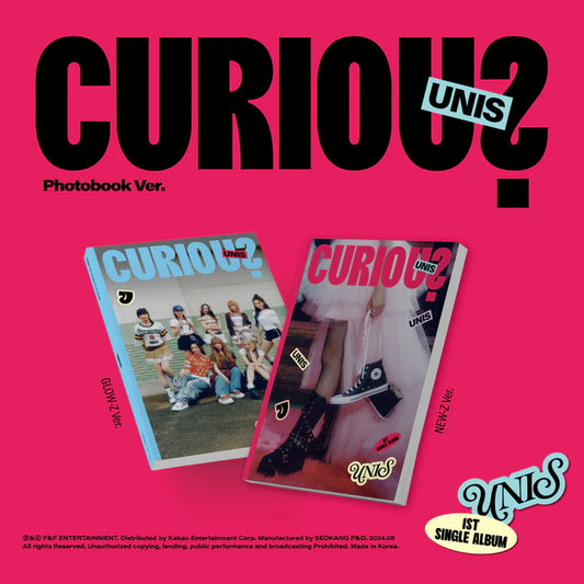 UNIS - CURIOUS 1ST SINGLE ALBUM [PHOTOBOOK VER.]