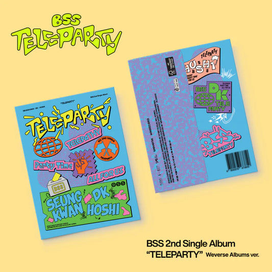 BSS BOOSEOKSOON (SEVENTEEN) - TELEPARTY 2ND SINGLE ALBUM [WEVERSE ALBUM VER.]