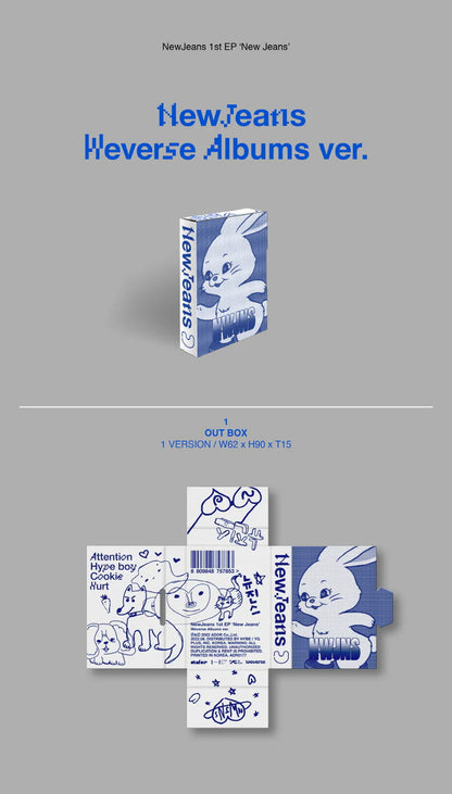 NEWJEANS - SOBRENATURAL [WEVERSE ALBUMS VER.] ESTÁNDAR