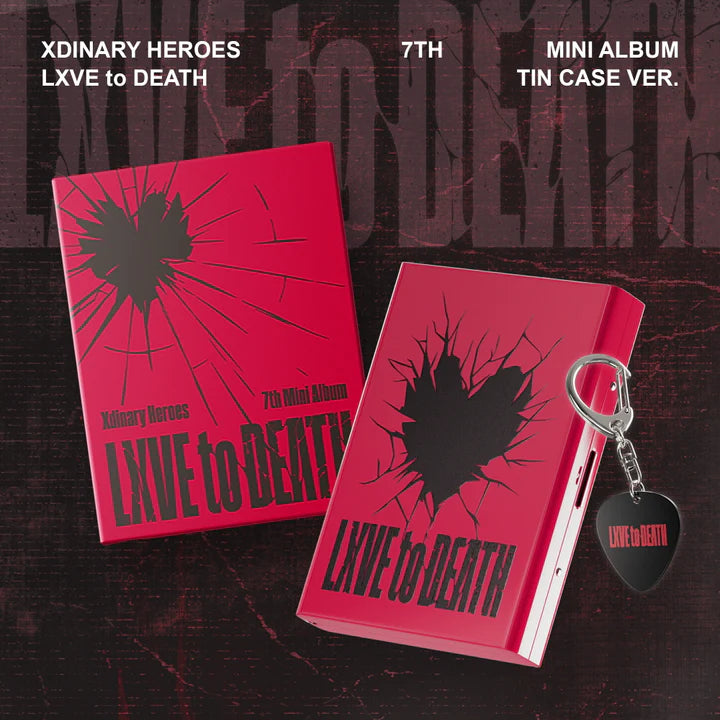 XDINARY HEROES - LXVE TO DEATH 7TH MINI ALBUM [TIN CASE VER.]