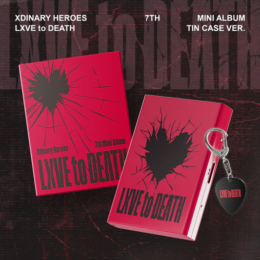 XDINARY HEROES - LXVE TO DEATH 7TH MINI ALBUM [TIN CASE VER.]