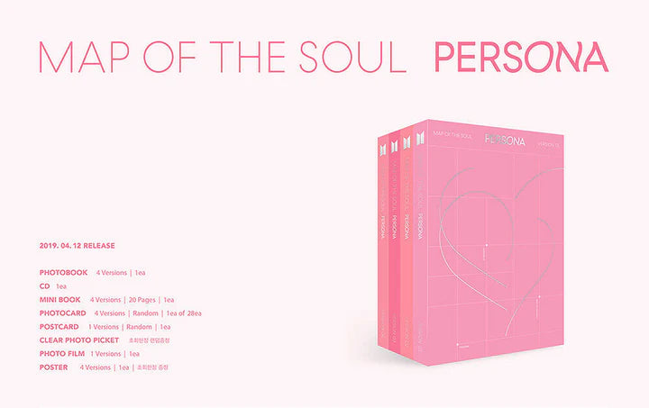 BTS - MAP OF THE SOUL: PERSONA ALBUM