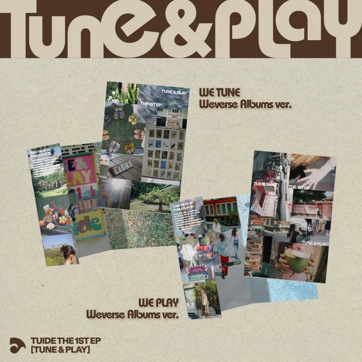 TUIDE - TUNE & PLAY 1ST EP ALBUM [WEVERSE ALBUM VER.]