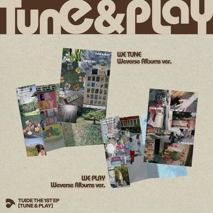 TUIDE - TUNE & PLAY 1ST EP ALBUM [WEVERSE ALBUM VER.]