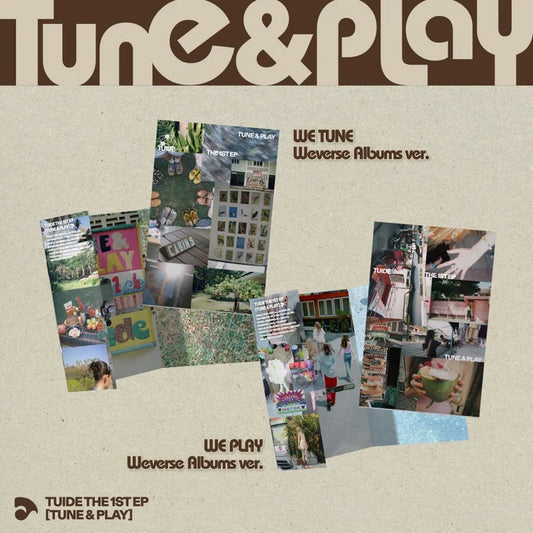 TUIDE - TUNE & PLAY 1ST EP ALBUM [WEVERSE ALBUM VER.]